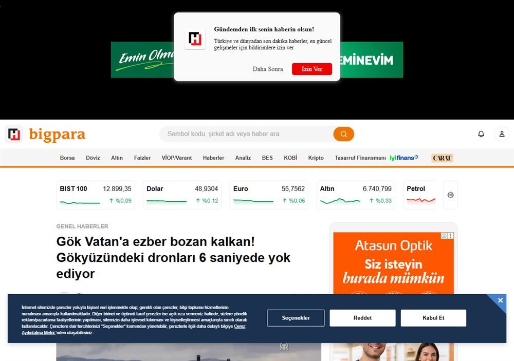 Hürriyet Bigpara