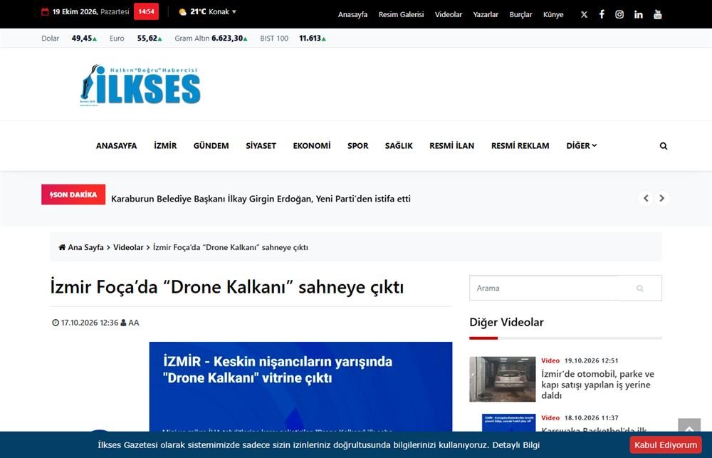 İlkses Gazetesi (video)