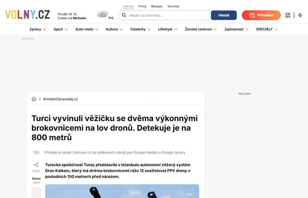 Volný.cz – Centrum (Çekya)